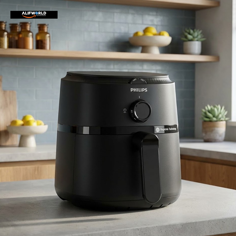 Philips 3.2 Liter Compact Air Fryer NA110/00 | Oil-Free Cooking with Official Warranty — Philips 3.2 Liter Compact Air Fryer NA110/00 | Oil-Free Cooking with Official Warranty