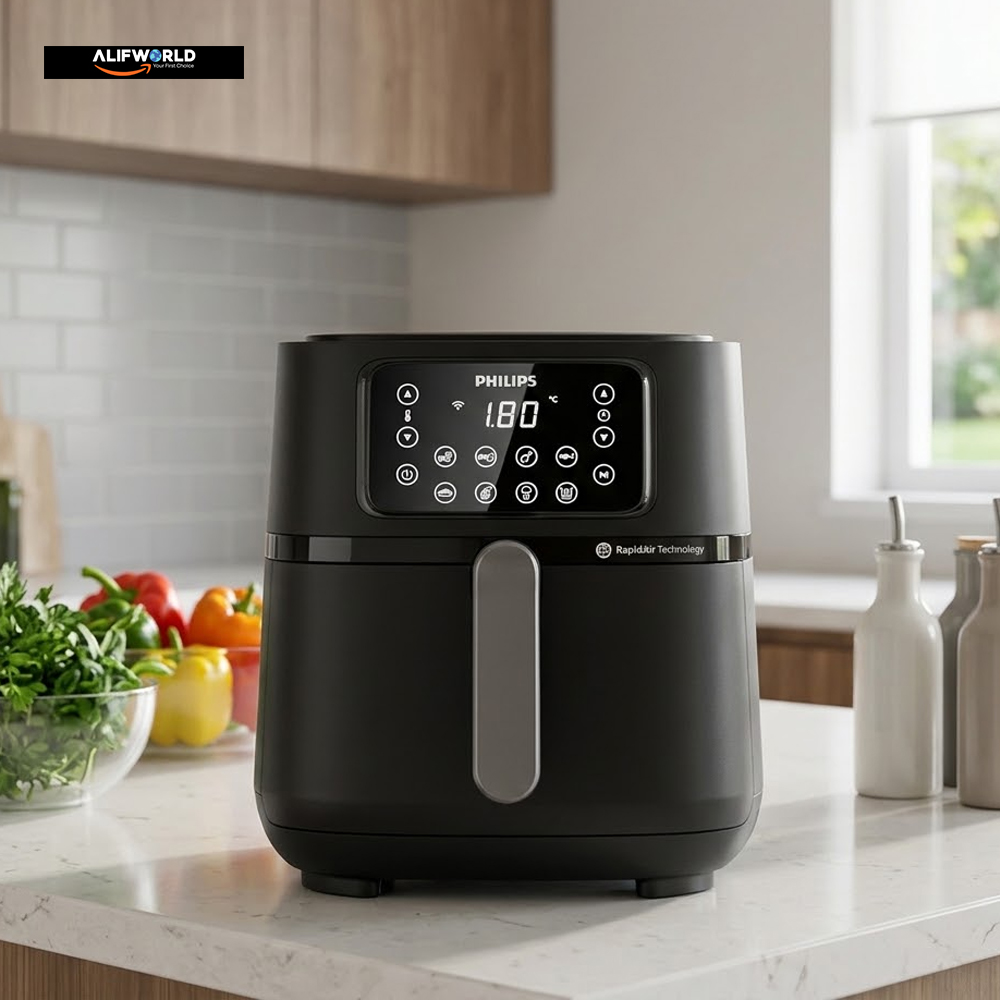 Philips Official HD9285/91 5000 Series XXL Connected Air Fryer 7.2L | Rapid Air Technology — Philips Official HD9285/91 5000 Series XXL Connected Air Fryer 7.2L | Rapid Air Technology